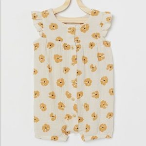 H&M | Cotton Floral Romper (4T) 🌼